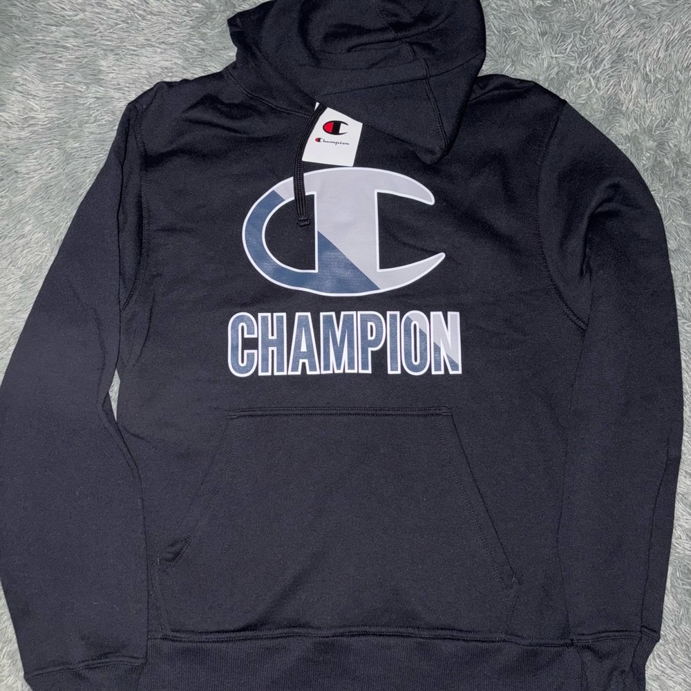 Champion Navy Blue Hoodie